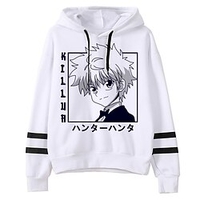 Inspiriert von Hunter X Hunter Cosplay Anime Zeichentrick Polyester Bedruckt Harajuku Grafik Kawaii Kapuzenshirt Für Herren / Damen / Manga / Erwachsene / Bischof / Lightinthebox