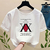 Inspiriert von Hunter X Hunter Cosplay Cosplay Kostüm T-Shirt-Ärmel Polyester / Baumwollmischung Druck Harajuku Grafik Kawaii T-shirt Für Damen / Herren Lightinthebox