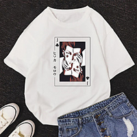 Inspiriert von Hunter X Hunter Cosplay Cosplay Kostüm T-Shirt-Ärmel Polyester / Baumwollmischung Druck Harajuku Grafik Kawaii T-shirt Für Damen / Herren Lightinthebox