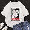 Inspiriert von Hunter X Hunter Cosplay Cosplay Kostüm T-Shirt-Ärmel Polyester / Baumwollmischung Druck Harajuku Grafik Kawaii T-shirt Für Damen / Herren Lightinthebox