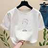Inspiriert von Hunter X Hunter Cosplay Cosplay Kostüm T-Shirt-Ärmel Polyester / Baumwollmischung Druck Harajuku Grafik Kawaii T-shirt Für Damen / Herren Lightinthebox