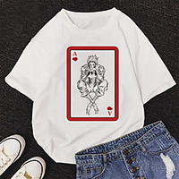 Inspiriert von Hunter X Hunter Cosplay Cosplay Kostüm T-Shirt-Ärmel Polyester / Baumwollmischung Druck T-shirt Für Damen / Herren Lightinthebox