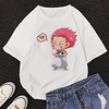 Inspiriert von Hunter X Hunter Cosplay Cosplay Kostüm T-Shirt-Ärmel Polyester / Baumwollmischung Druck T-shirt Für Damen / Herren Lightinthebox