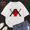 Inspiriert von Hunter X Hunter Cosplay Cosplay Kostüm T-Shirt-Ärmel Polyester / Baumwollmischung Druck T-shirt Für Damen / Herren Lightinthebox