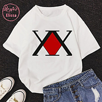 Inspiriert von Hunter X Hunter Cosplay Cosplay Kostüm T-Shirt-Ärmel Polyester / Baumwollmischung Druck T-shirt Für Damen / Herren Lightinthebox