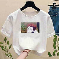 Inspiriert von Hunter X Hunter Cosplay Cosplay Kostüm T-Shirt-Ärmel Polyester / Baumwollmischung Druck T-shirt Für Damen / Herren Lightinthebox