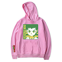 Inspiriert von Hunter X Hunter Gon Freecss Kapuzenshirt Polyester / Baumwollmischung Grafik-Drucke Print Kapuzenshirt Für Damen / Herren Lightinthebox