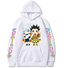 Inspiriert von Hunter X Hunter Gon Freecss Killua Zoldyck Anime Zeichentrick Polyester Bedruckt Harajuku Grafik Kawaii Kapuzenshirt Für Herren / Damen Lightinthebox
