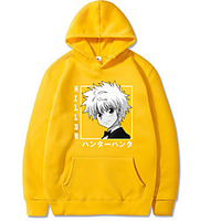 Inspiriert von Hunter X Hunter Gon Freecss Killua Zoldyck Cosplay Kostüm Kapuzenshirt Polyester / Baumwollmischung Grafik-Drucke Print Harajuku Grafik Kapuzenshirt Für Damen / Herren Lightinthebox