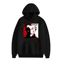 Inspiriert von Hunter X Hunter Hisoka Cosplay Anime Zeichentrick Polyester Bedruckt Harajuku Grafik Kawaii Kapuzenshirt Für Herren / Damen Lightinthebox