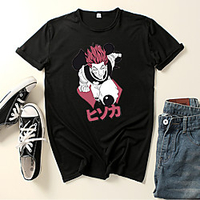 Inspiriert von Hunter X Hunter Hisoka Cosplay Kostüm T-Shirt-Ärmel Polyester / Baumwollmischung Grafik-Drucke Print Harajuku Grafik T-shirt Für Damen / Herren Lightinthebox