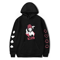 Inspiriert von Hunter X Hunter Hisoka Kapuzenshirt Anime Polyester / Baumwollmischung Grafik-Drucke Print Harajuku Grafik Kapuzenshirt Für Damen / Herren Lightinthebox