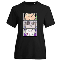 Inspiriert von Hunter X Hunter Hisoka Killua Zoldyck Cosplay Kostüm T-Shirt-Ärmel Polyester / Baumwollmischung Grafik-Drucke Print Harajuku Grafik T-shirt Für Damen / Herren Lightinthebox