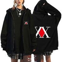Inspiriert von Hunter X Hunter Killua Zoldyck Anime Zeichentrick 100% Polyester Anime Harajuku Grafik Kawaii Oberbekleidung Für Herren / Damen / Paar Lightinthebox