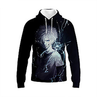 Inspiriert von Hunter X Hunter Killua Zoldyck Anime Zeichentrick Polyester Anime 3D Harajuku Grafik Kapuzenshirt Für Unisex / Paar Lightinthebox