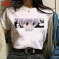 Inspiriert von Hunter X Hunter Killua Zoldyck Cosplay Kostüm T-Shirt-Ärmel Polyester / Baumwollmischung Druck Harajuku Grafik Kawaii T-shirt Für Damen / Herren Lightinthebox