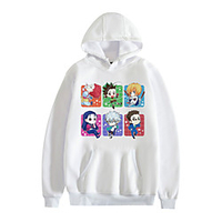 Inspiriert von Hunter X Hunter Killua Zoldyck Cosplay Kostüme Kapuzenshirt Gemischte Polyester / Baumwolle Grafik Print Kapuzenshirt Für Herrn / Damen Lightinthebox