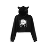 Inspiriert von Hunter X Hunter Killua Zoldyck Crop Top Hoodie Anime Polyester / Baumwollmischung Bedruckt Print Harajuku Grafik Bauchfreies Top Für Herren / Damen Lightinthebox