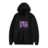 Inspiriert von Hunter X Hunter Kurapika Cosplay Kostüm Kapuzenshirt Polyester / Baumwollmischung Grafik Print Harajuku Grafik Kapuzenshirt Für Damen / Herren Lightinthebox