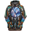 Inspiriert von Indianer Indianer Cosplay Kostüm Kapuzenshirt Terylen 3D Print Harajuku Grafik Kapuzenshirt Für Damen / Herren Lightinthebox