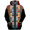 Inspiriert von Indianer Indianer Cosplay Kostüm Kapuzenshirt Terylen 3D Print Harajuku Grafik Kapuzenshirt Für Herren / Damen Lightinthebox