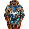 Inspiriert von Indianer Indianer Cosplay Kostüm Kapuzenshirt Terylen 3D Print Kapuzenshirt Für Damen / Herren Lightinthebox