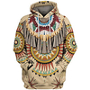 Inspiriert von Indianer Indianer Cosplay Kostüme Kapuzenshirt Terylen 3D Print Kapuzenshirt Für Herrn / Damen Lightinthebox