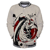 Inspiriert von InuYasha InuYasha Anime Zeichentrick Polyester Anime 3D Harajuku Grafik Mantel Für Herren / Damen / Paar Lightinthebox