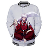 Inspiriert von InuYasha InuYasha Anime Zeichentrick Polyester Anime 3D Harajuku Grafik Mantel Für Herren / Damen / Paar Lightinthebox