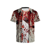 inspiriert von Jack the Ripper Jack Anime Cartoon Blood Print 3D Harajuku Grafik T-Shirt für Damen Herren Unisex Paar Halloween Lightinthebox