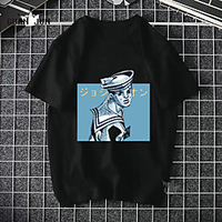 Inspiriert von Jojos Seltsames Abenteuer JOJO Cosplay Kostüm T-Shirt-Ärmel Polyester / Baumwollmischung Druck Harajuku Grafik Kawaii T-shirt Für Damen / Herren Lightinthebox
