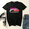 Inspiriert von Jojos Seltsames Abenteuer JOJO Cosplay Kostüm T-Shirt-Ärmel Polyester / Baumwollmischung Grafik-Drucke Print Harajuku Grafik T-shirt Für Damen / Herren Lightinthebox