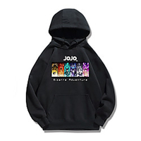Inspiriert von Jojos Seltsames Abenteuer JOJO Cosplay Kostüme Kapuzenshirt Gemischte Polyester / Baumwolle Grafik-Drucke Print Kapuzenshirt Für Herren / Damen