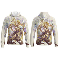 Inspiriert von Jojos Seltsames Abenteuer JOJO Kapuzenshirt 100% Polyester Anime Blitz Kapuzenshirt Für Herren / Damen Lightinthebox