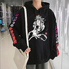 Inspiriert von Jojos Seltsames Abenteuer Josef Jostar Kapuzenshirt Anime 100% Polyester Anime Harajuku Grafik Kawaii Kapuzenshirt Für Herren / Damen / Paar Lightinthebox
