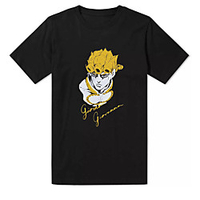Inspiriert von Jojos Seltsames Abenteuer Josef Jostar T-Shirt-Ärmel Anime 100% Polyester Anime Harajuku Grafik Kawaii T-shirt Für Herren / Damen / Paar Lightinthebox