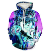 Inspiriert von Jojos Seltsames Abenteuer Jotaro Kujo Kapuzenshirt Anime 100% Polyester Anime 3D Harajuku Grafik Kapuzenshirt Für Herren / Damen / Paar Lightinthebox