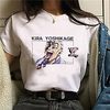 Inspiriert von Jojos Seltsames Abenteuer Kira Yoshikage T-Shirt-Ärmel Anime 100% Polyester Anime Harajuku Grafik Kawaii T-shirt Für Herren / Damen / Paar Lightinthebox