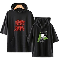 Inspiriert von Jujutsu Kaisen Aoi Todo T-Shirt-Ärmel Anime 100% Polyester Anime Harajuku Grafik Kawaii T-shirt Für Herren / Damen / Paar Lightinthebox
