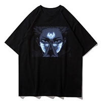 Inspiriert von Jujutsu Kaisen Cosplay Anime Zeichentrick Polyester / Baumwollmischung Bedruckt Harajuku Grafik Kawaii T-shirt Für Herren / Damen Lightinthebox