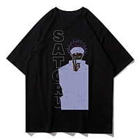 Inspiriert von Jujutsu Kaisen Cosplay Anime Zeichentrick Polyester / Baumwollmischung Druck Harajuku Grafik Kawaii T-shirt Für Damen / Herren Lightinthebox
