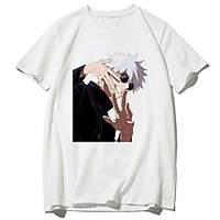 Inspiriert von Jujutsu Kaisen Cosplay Anime Zeichentrick Polyester / Baumwollmischung Druck Harajuku Grafik Kawaii T-shirt Für Damen / Herren Lightinthebox