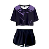 Inspiriert von Jujutsu Kaisen Cosplay Cosplay Kostüm Austattungen Terylen 3D 2 Teile Print Unterhose Für Damen / Herren Lightinthebox