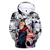 Inspiriert von Jujutsu Kaisen Cosplay Cosplay Kostüm Kapuzenshirt Terylen 3D Print Harajuku Grafik Kapuzenshirt Für Damen / Herren Lightinthebox