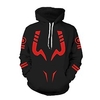 Inspiriert von Jujutsu Kaisen Cosplay Cosplay Kostüm Kapuzenshirt Terylen Grafik-Drucke Print Harajuku Grafik Kapuzenshirt Für Herren / Damen Lightinthebox