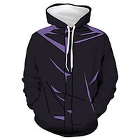 Inspiriert von Jujutsu Kaisen Cosplay Cosplay Kostüm Kapuzenshirt Terylen Grafik-Drucke Print Kapuzenshirt Für Damen / Herren Lightinthebox