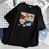 Inspiriert von Jujutsu Kaisen Cosplay Cosplay Kostüm T-Shirt-Ärmel 100% Polyester Druck T-shirt Für Damen / Herren Lightinthebox