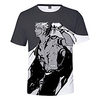 Inspiriert von Jujutsu Kaisen Cosplay Cosplay Kostüm T-Shirt-Ärmel Terylen 3D Print T-shirt Für Damen / Herren Lightinthebox