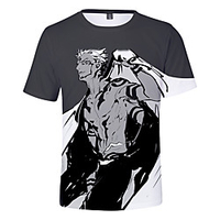 Inspiriert von Jujutsu Kaisen Cosplay Cosplay Kostüm T-Shirt-Ärmel Terylen 3D Print T-shirt Für Damen / Herren Lightinthebox
