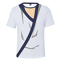 Inspiriert von Jujutsu Kaisen Cosplay Cosplay Kostüm T-Shirt-Ärmel Terylen 3D Print T-shirt Für Damen / Herren Lightinthebox